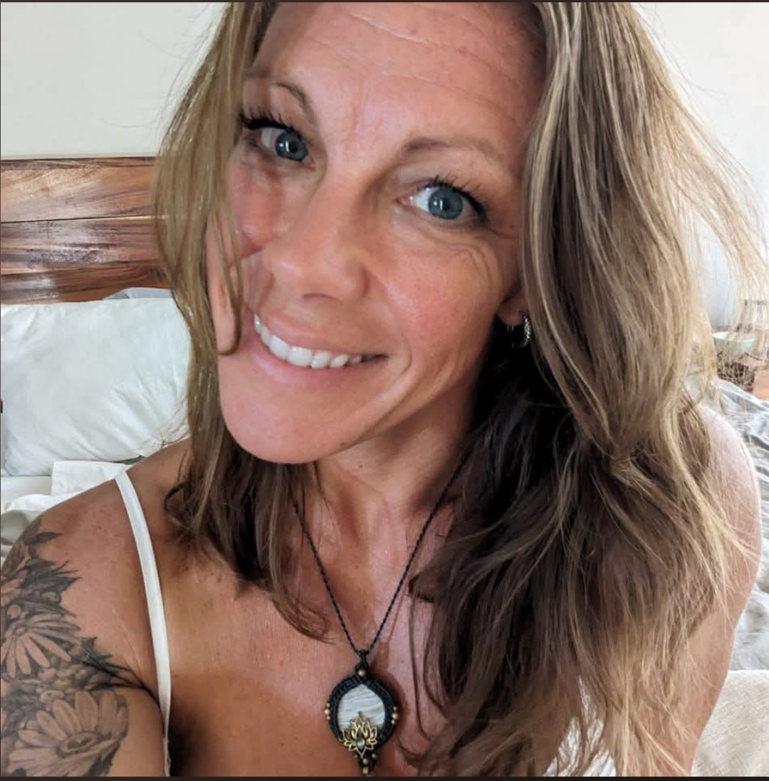 Melanie today — warm, rested, full of life and herself again